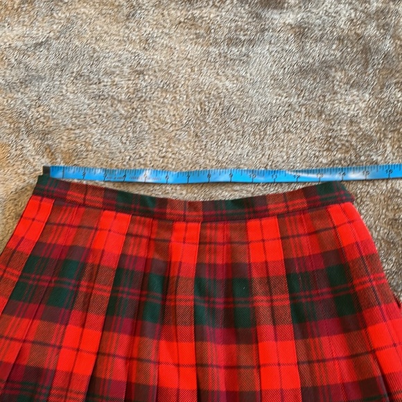 The Scotch House pure wool plaid skirt - Picture 7 of 10